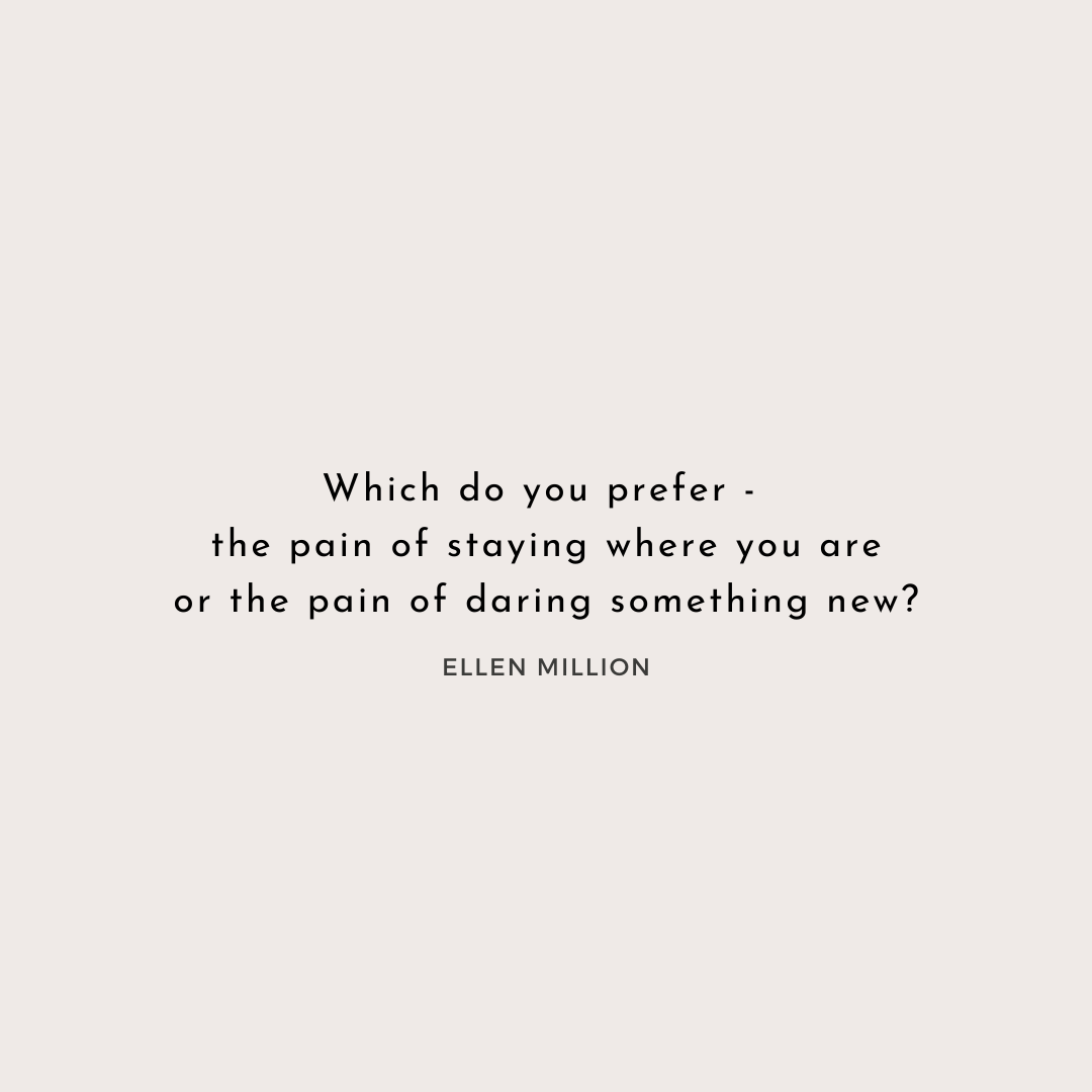 Ellen Million Coaching Quote